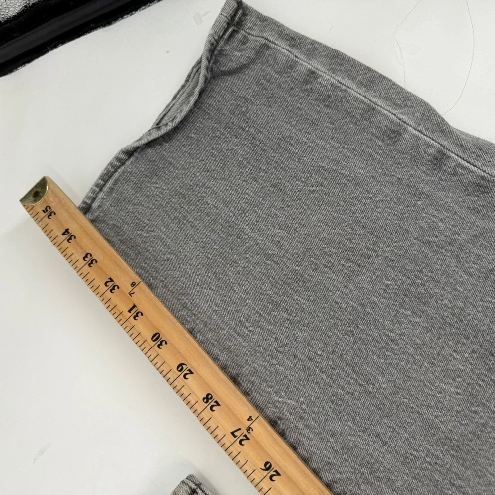 Levi's 501 Mens Gray Button Fly Jeans W36 L36‎